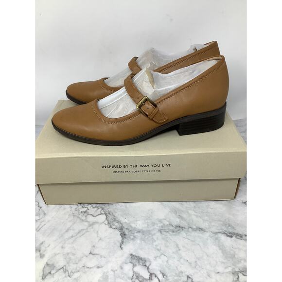 SOUL Naturalizer Women's 10W English Tea Brown Ramona Mary Jane Flats BR6-11 - Picture 4 of 12